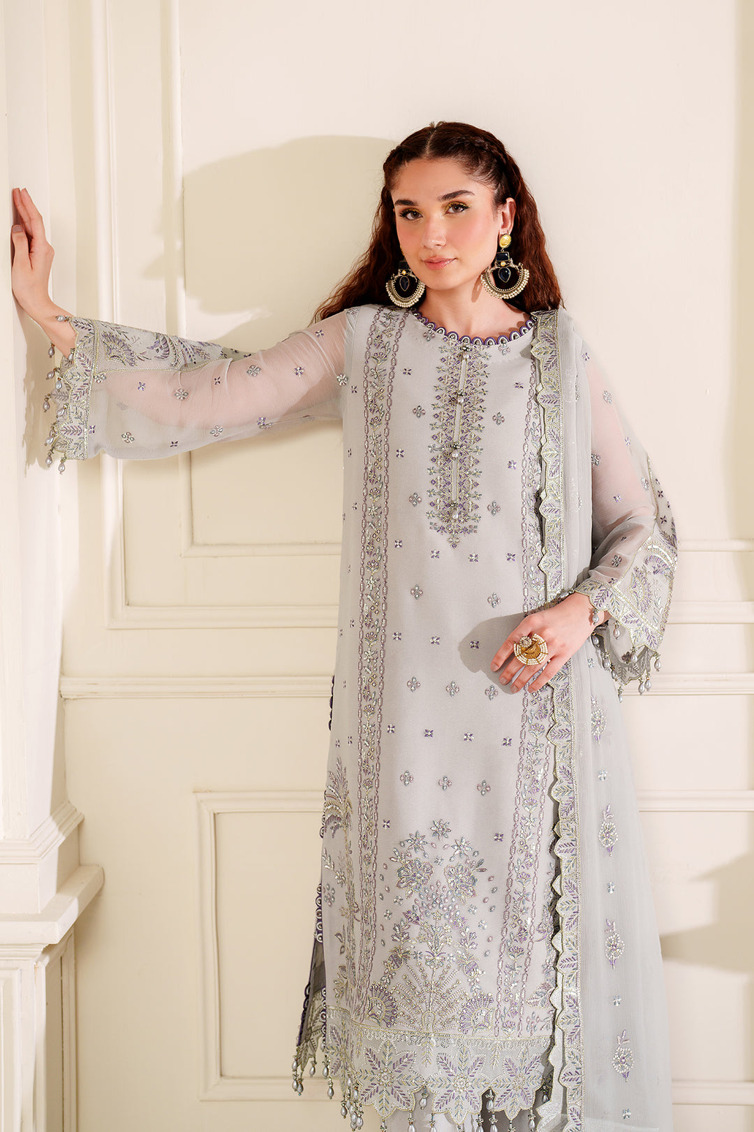 Payal - Grey - Dua Collection - Alizeh